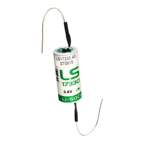 Saft LS17330 W Axial Leads 3.6V 2/3A Lithium Thionyl Chloride Battery LS17330_AX